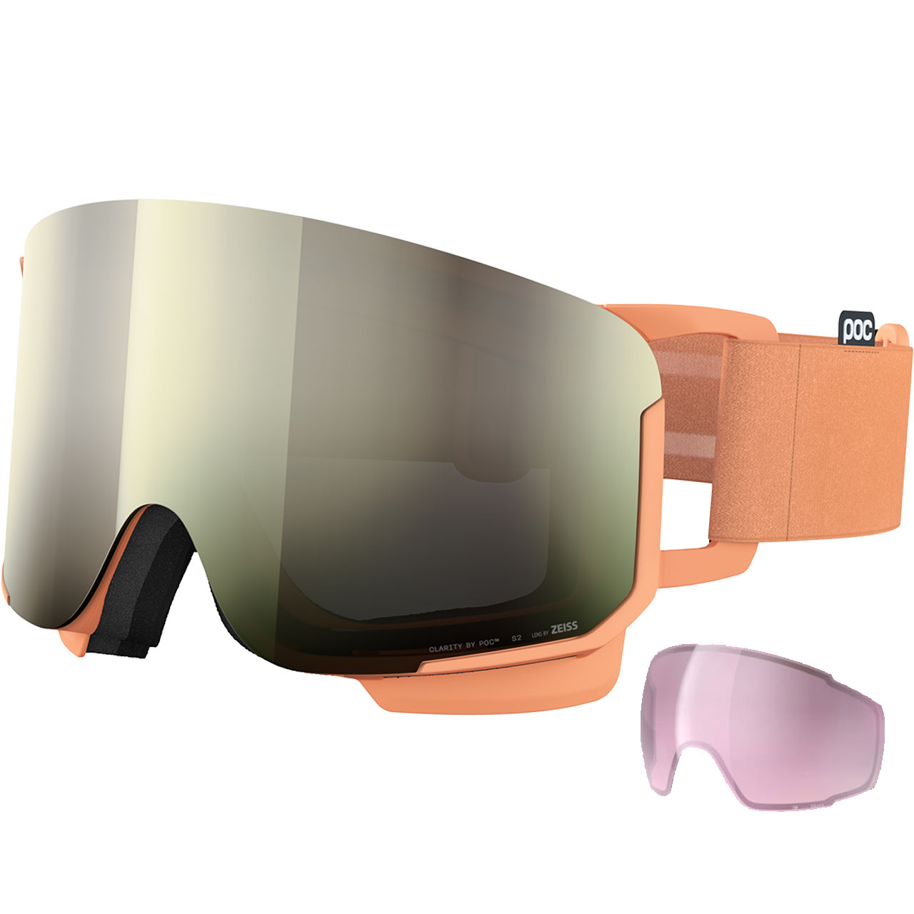 POC Nexal apricot sunstone/partly sunny ivory   Ersatzscheibe | POC Skibrillen | POC | P | MARKEN | XSPO