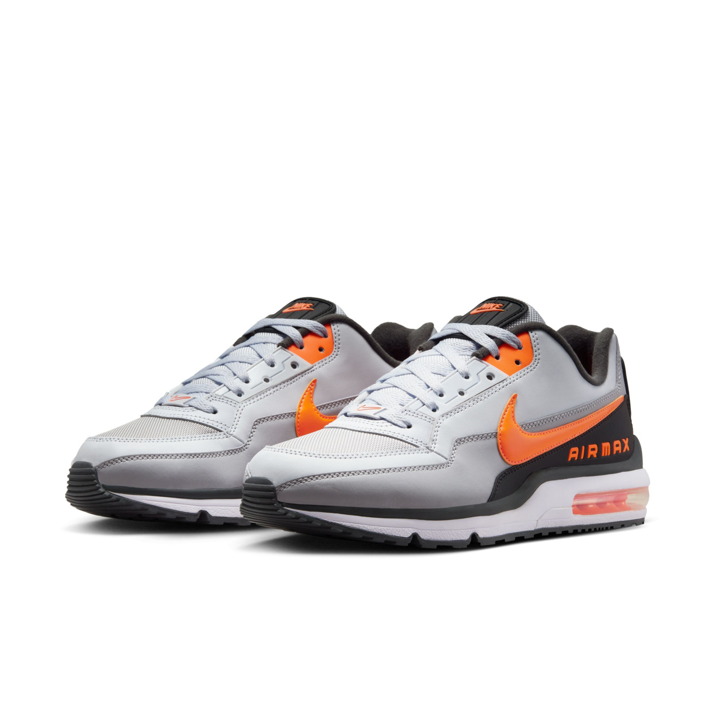 Nike Air Max LTD 3 Sneakers Grijs Zwart Oranje