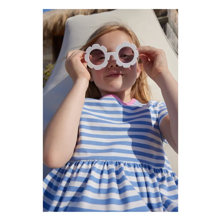 Petit Bateau Robe Malawi Rayée | Bleu