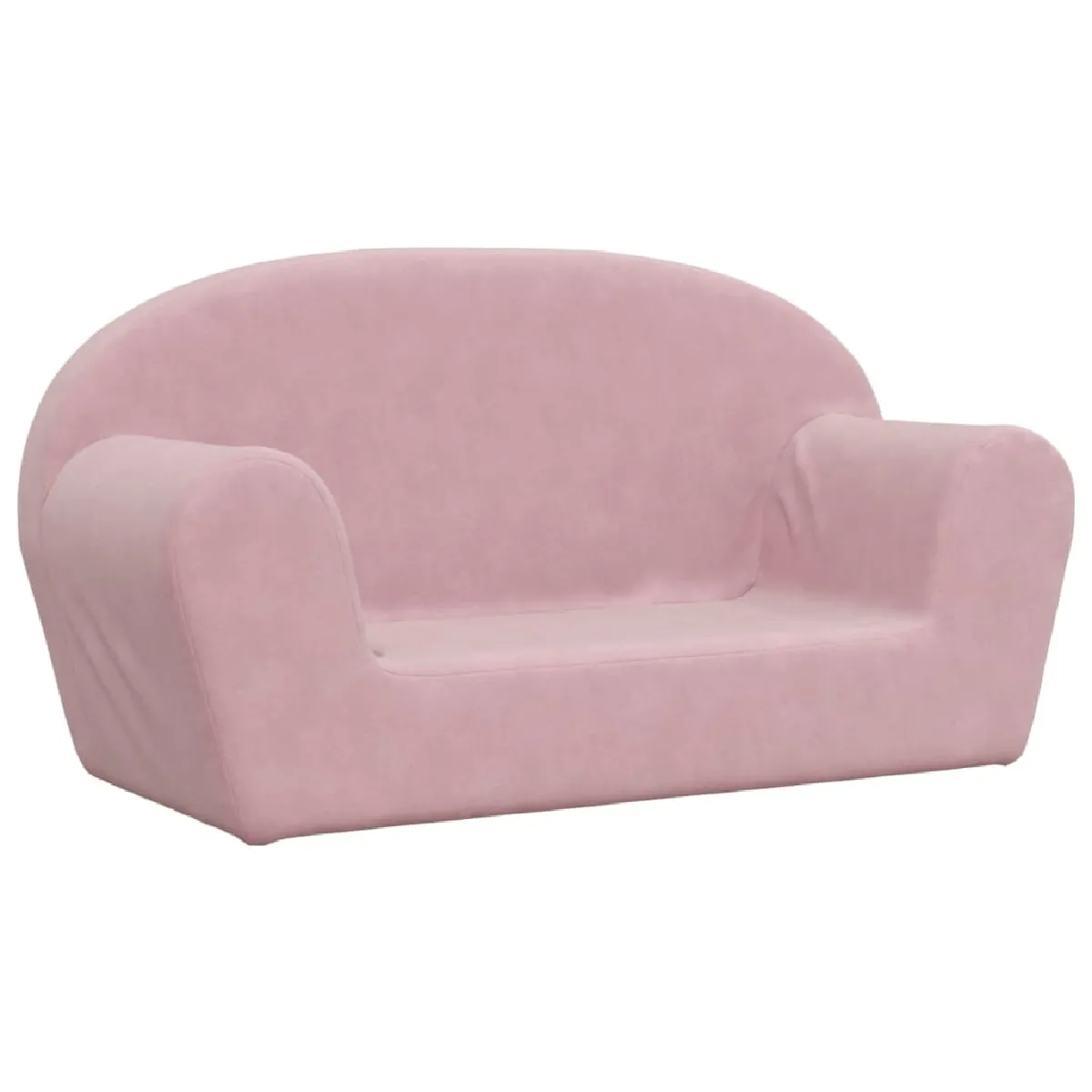 vidaXL Canapé 2 places enfant - Rose