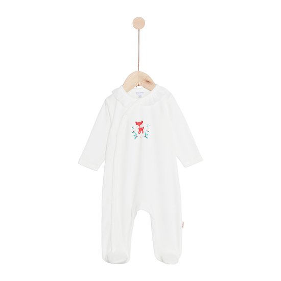 Noël Pyjama   Ecru Snowflakes        de               P'tit bisou