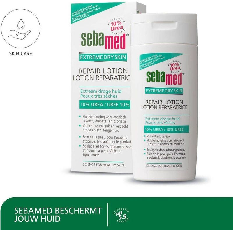 Sebamed - Repair Lotion - 10% Urea - Intensief Vochtinbrengend - 200ml