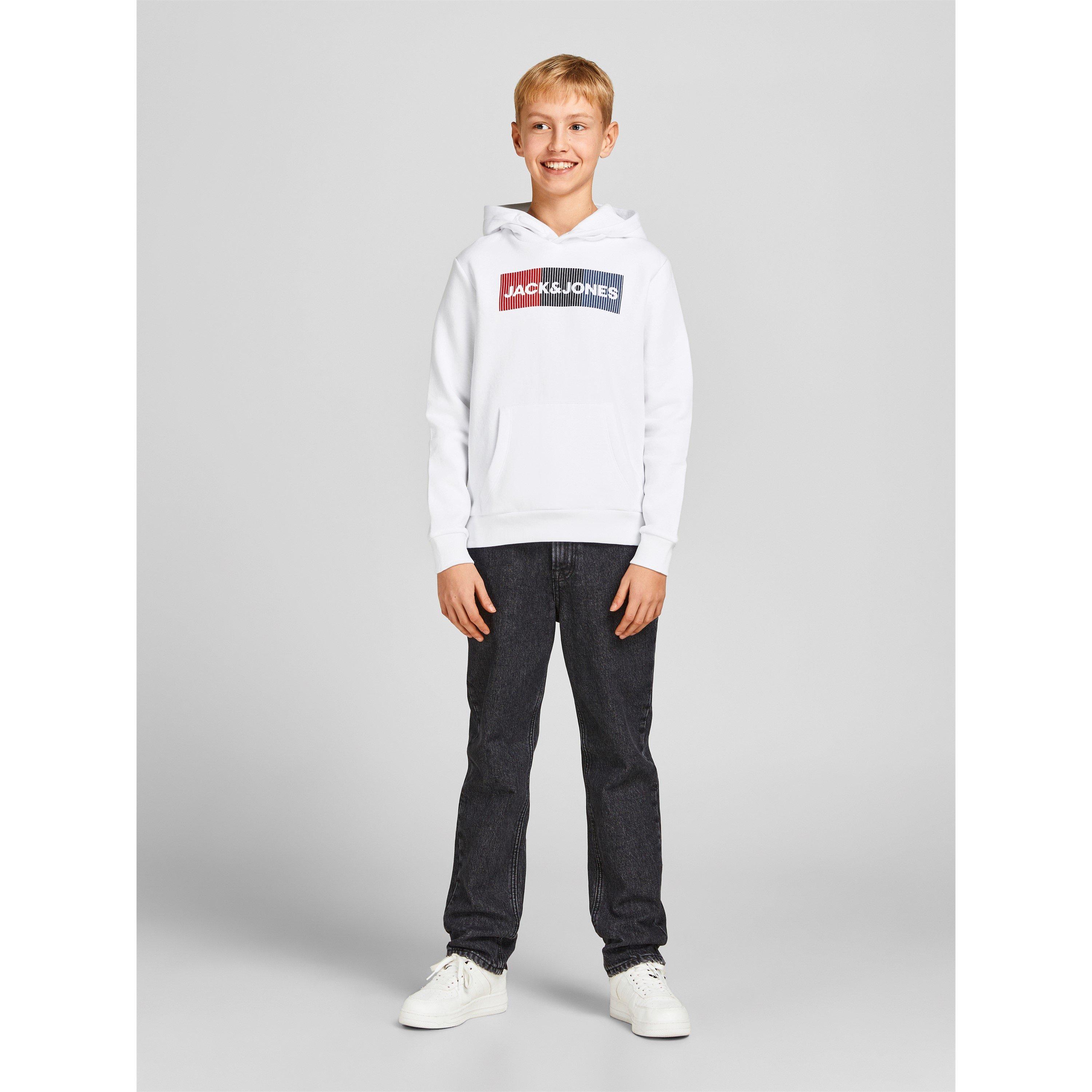 Jack and Jones Corp Logo Hoodie Junior Boys
