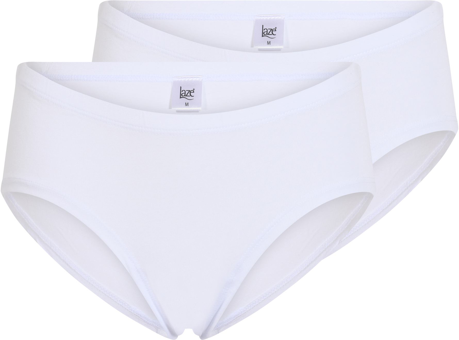 Laze Bambu Hipster 2-pak Hvid 38