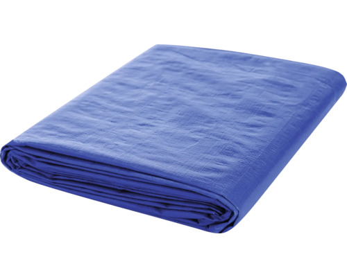 Geweven zeildoek, universeel zeildoek, 140 g/m², zilverblauw, 3 x 4 m