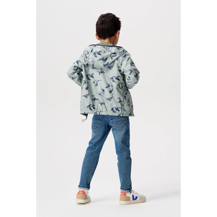 Noppies Sommer jacke Derwood- Reversible Slate Gray