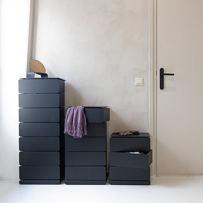 Spinder Design Joey 5 Schoenenkast - Zwart