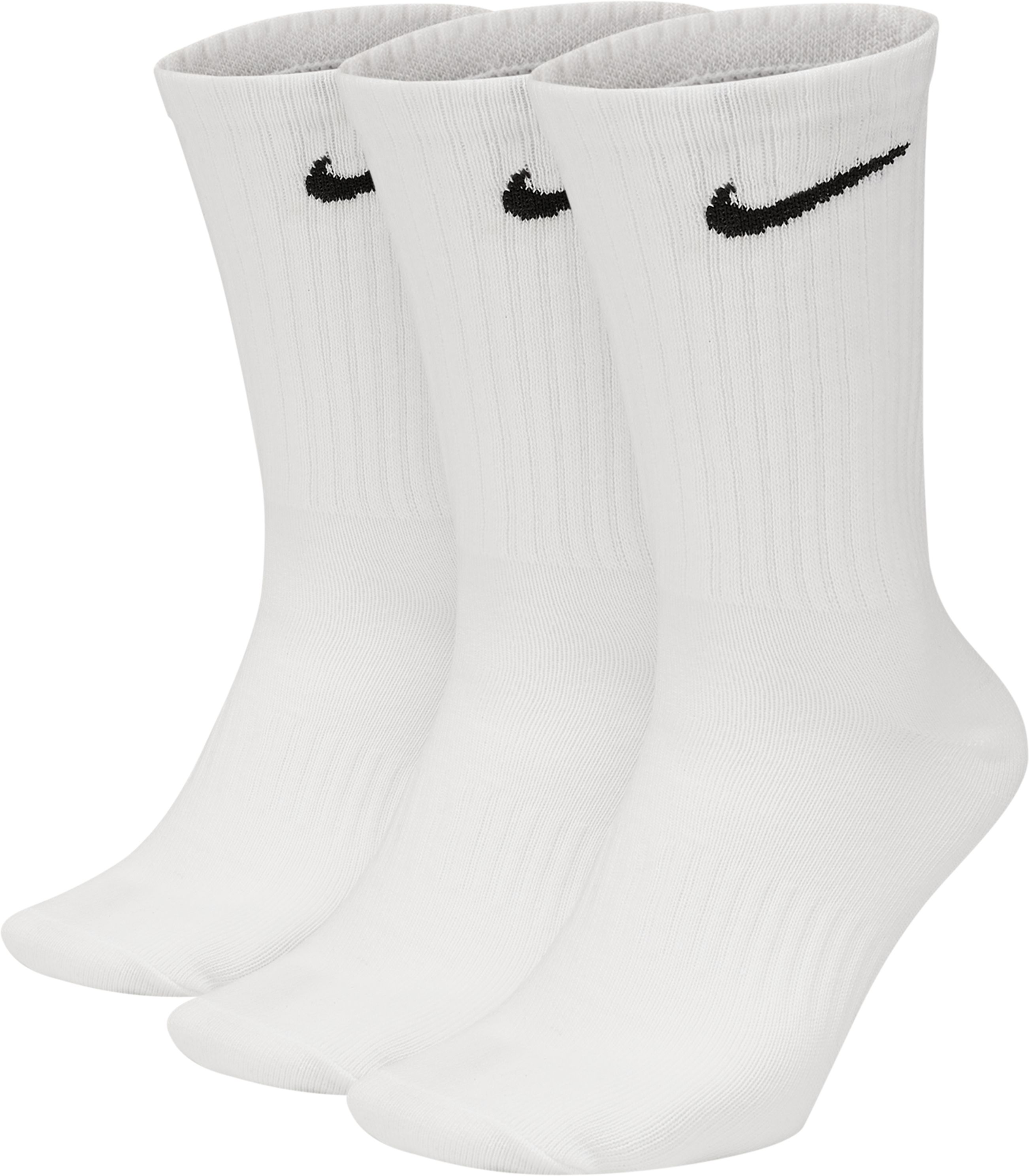 Everyday Lightweight 3-Pack Training Socks White/Black