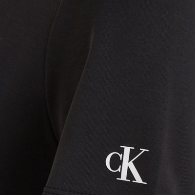 Tee-shirt à manches courtes femme Twisted Cropped CALVIN KLEIN