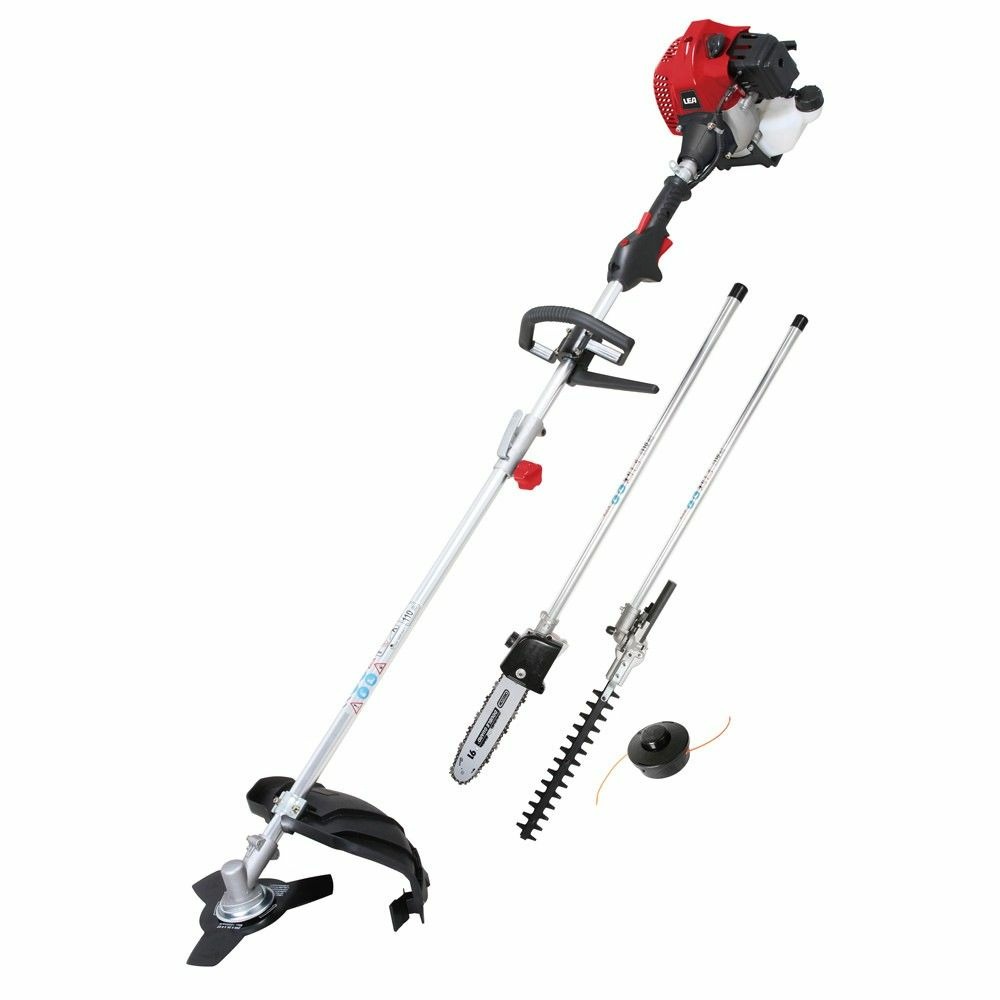 Debroussailleuse multifonctions thermique 4 en 1 52cc lea le26517dp