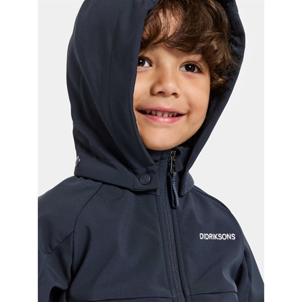 Navy Troel Kids Jakke - Didriksons → Luksusbaby.dk