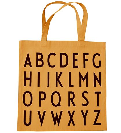 Design Letters Shopper - ABC - Mustard