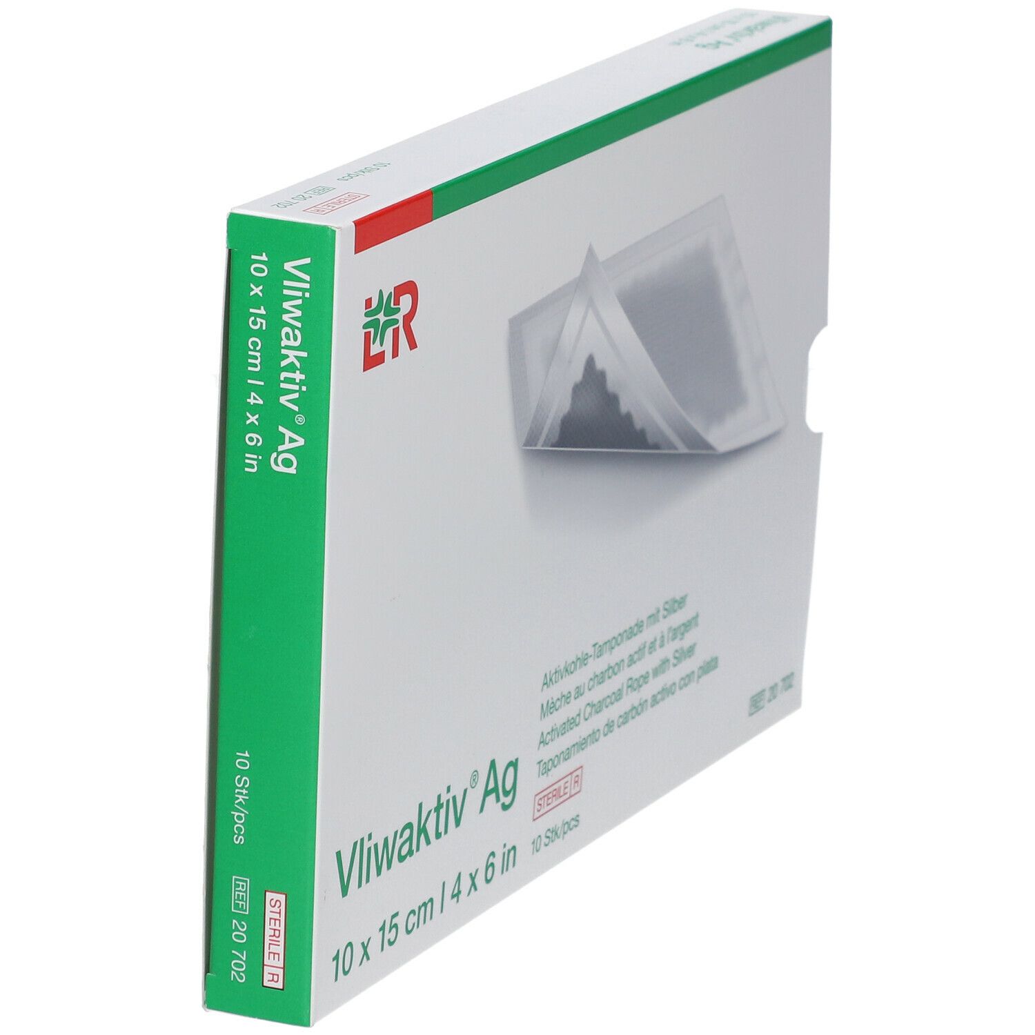 Vliwaktiv® AG Tamponade 10 cm x 15 cm