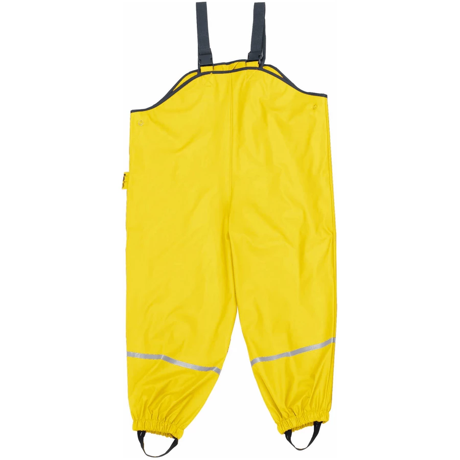 Playshoes Regenhose gelb mit Textilfutter