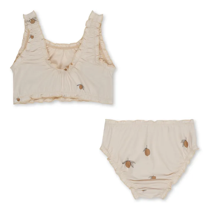 Konges Sløjd Maillot 2 Pièces Colette Fibres Recyclées | Ecru
