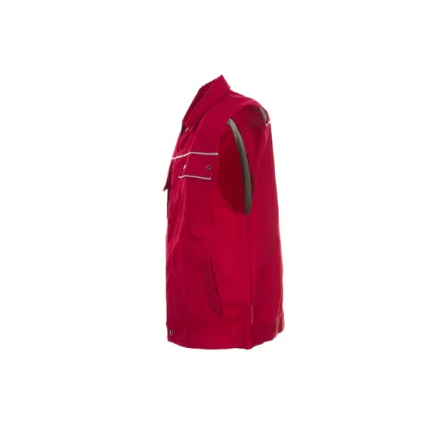 2167 Canvas 320 Arbejdsvest - Rød