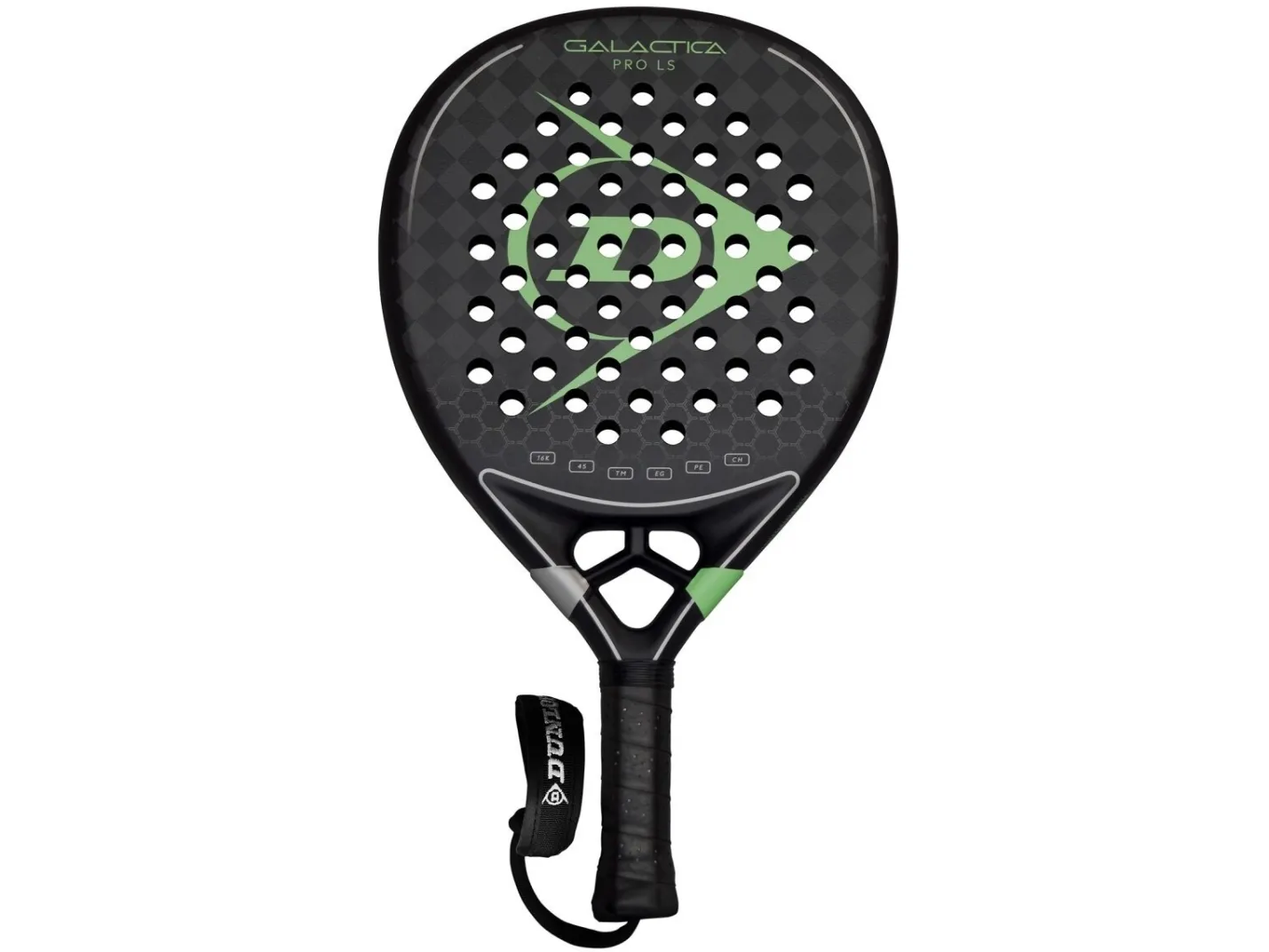Padel tennis bat Dunlop GALACTICA PRO LS 365g