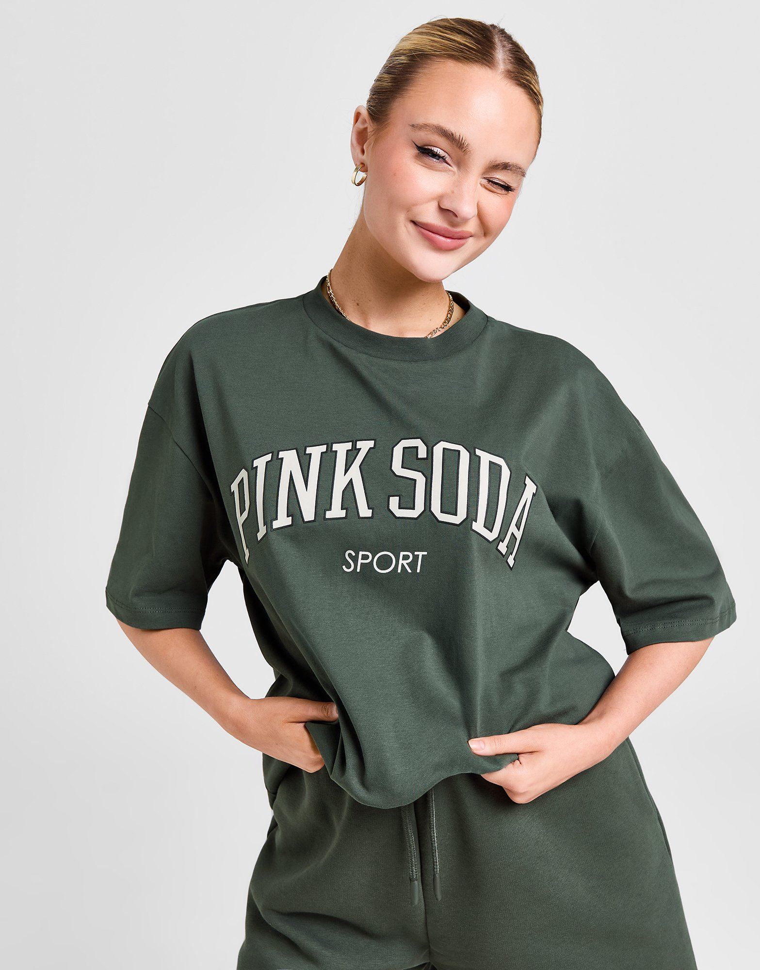 Pink Soda Sport T-shirt Liberty Boyfriend Femme