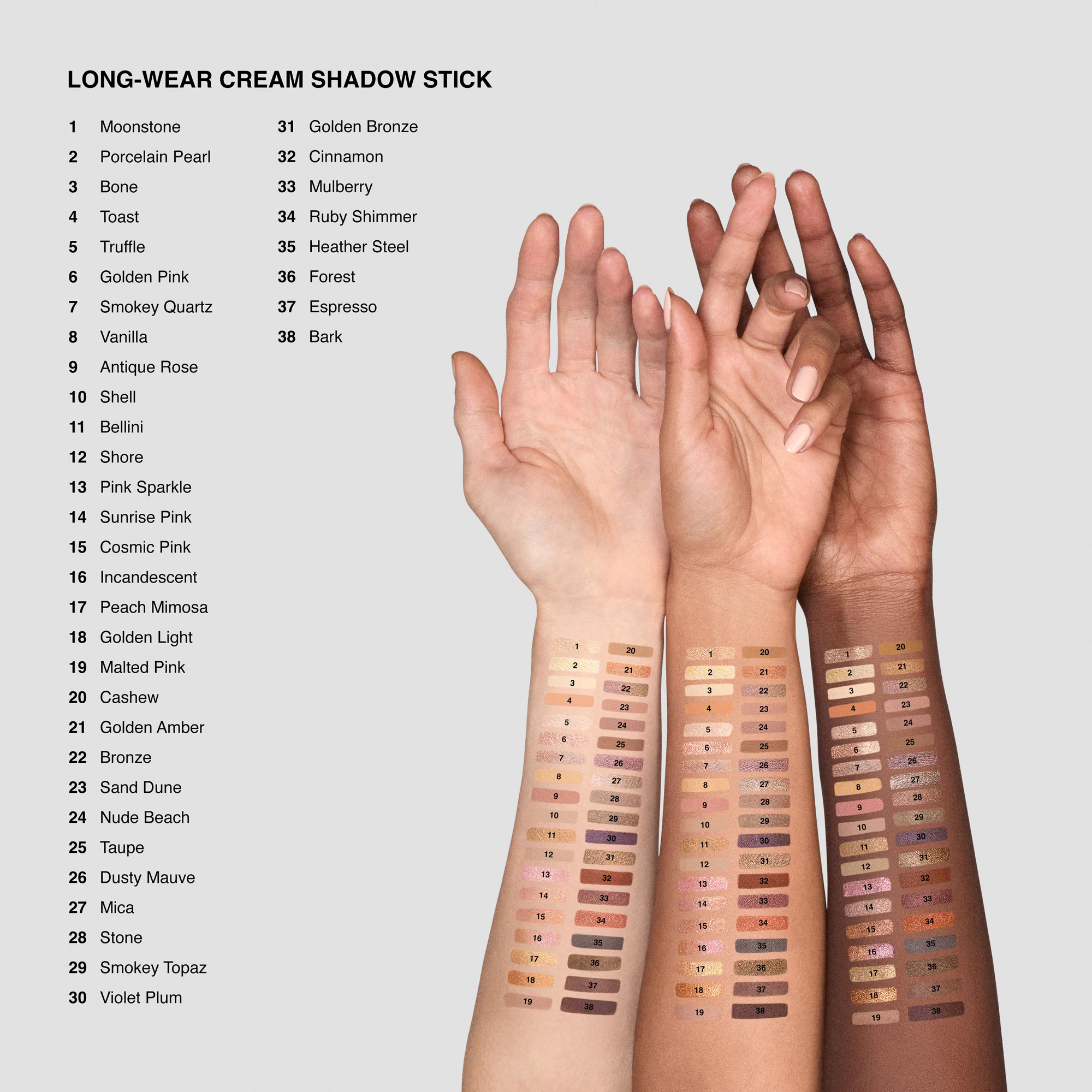 Long-Wear Cream Shadow Stick - Stick Ombre à Paupières |- Bellini