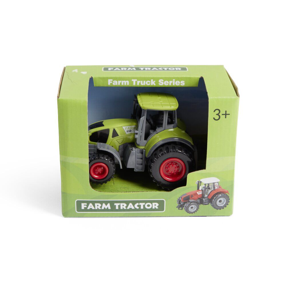 Jouet tracteur ferme vert