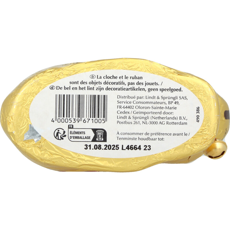 Lindt Gold bunny melk