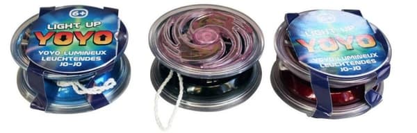 Jojo med LED / Blinkende Yoyo