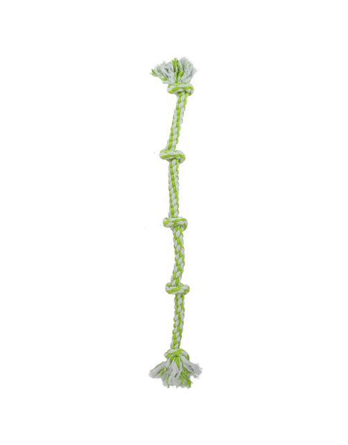 Adori Flostouw Xl Wit&Lime - Hondenspeelgoed