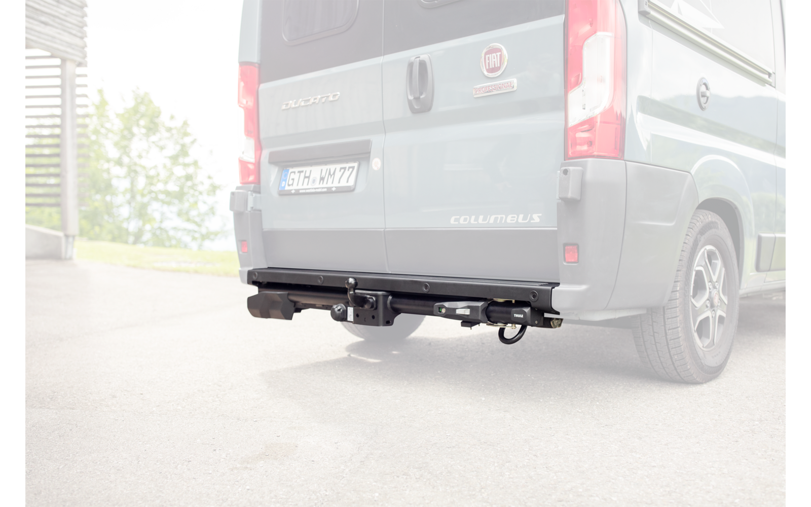 Thule VeloSwing E-Bike-Anhängelösung für Kleintransporter