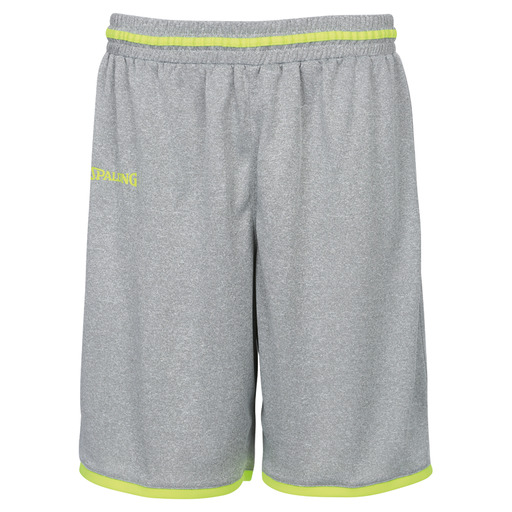 Move Shorts Cinza Melange/amarillo Spalding