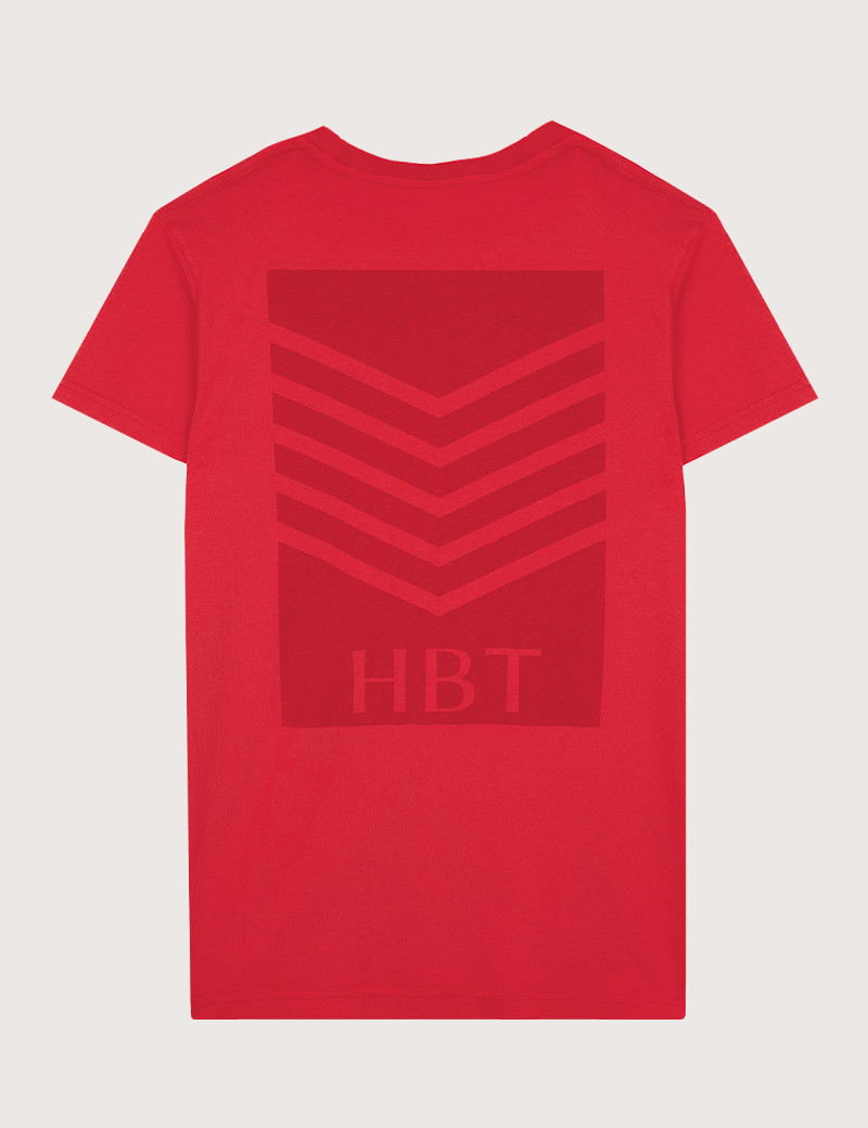 HBT COTTON | LUIZ T-SHIRT ROUGE