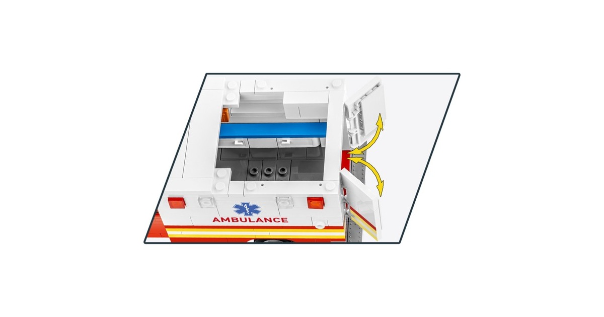 COBIRAM 3500 - Ambulance Constructiespeelgoed  (Schaal 1:35)