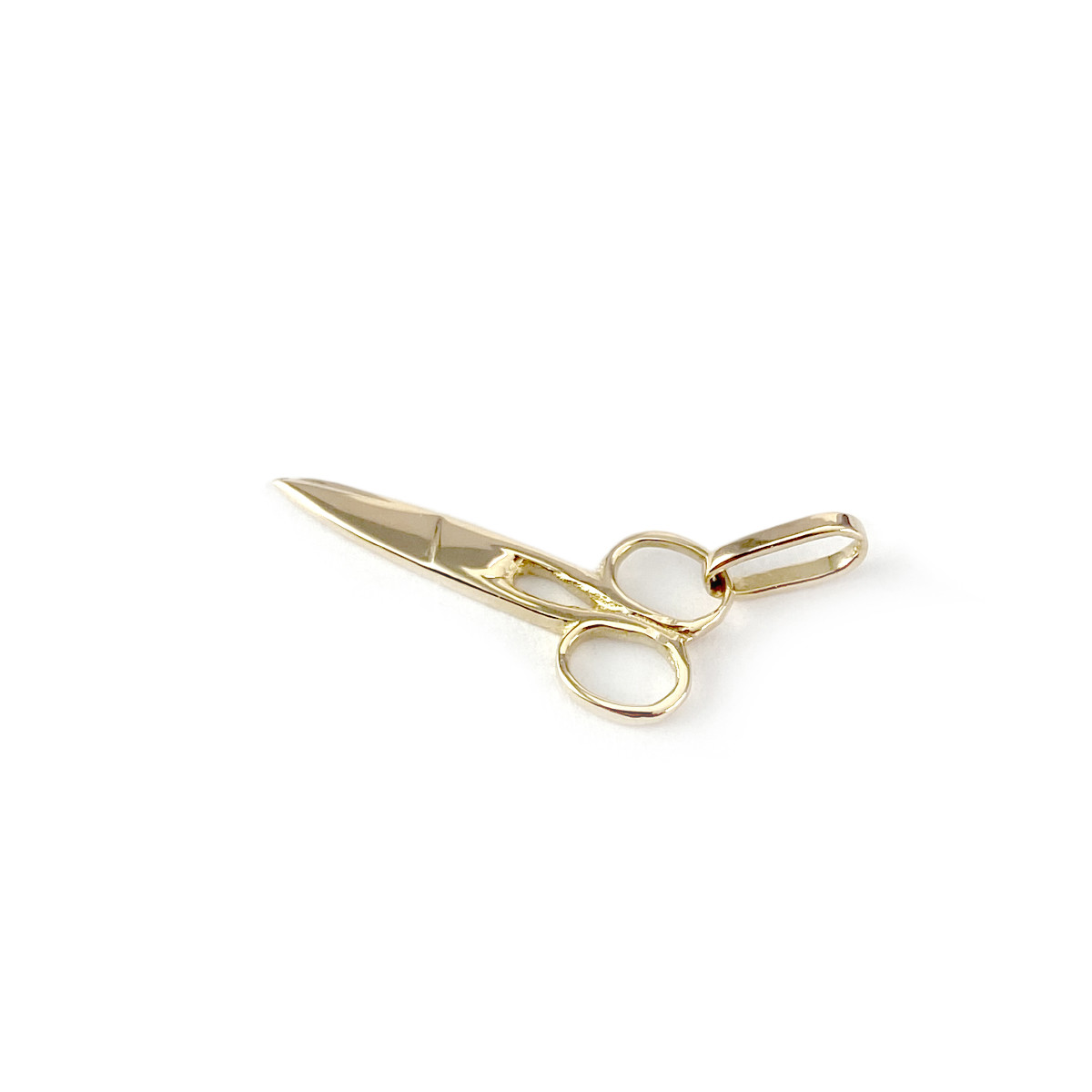 Pendentif ciseau d'occasion or 750 jaune