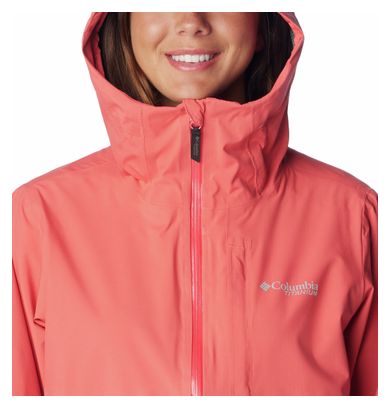 Veste Imperméable Femme Columbia Ampli-Dry II Rose