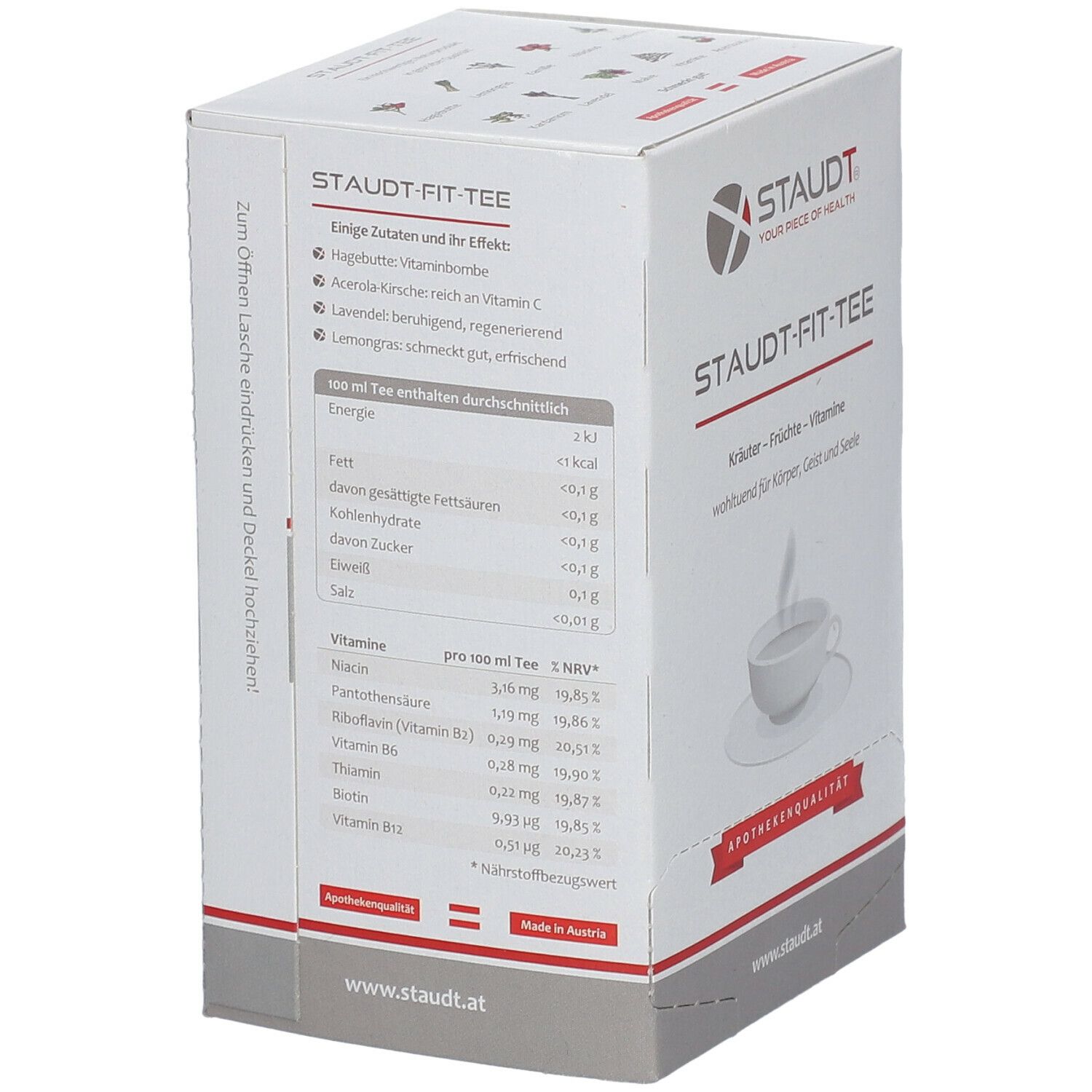 STAUDT® FIT TEE Kräuter-Früchte-Vitamine