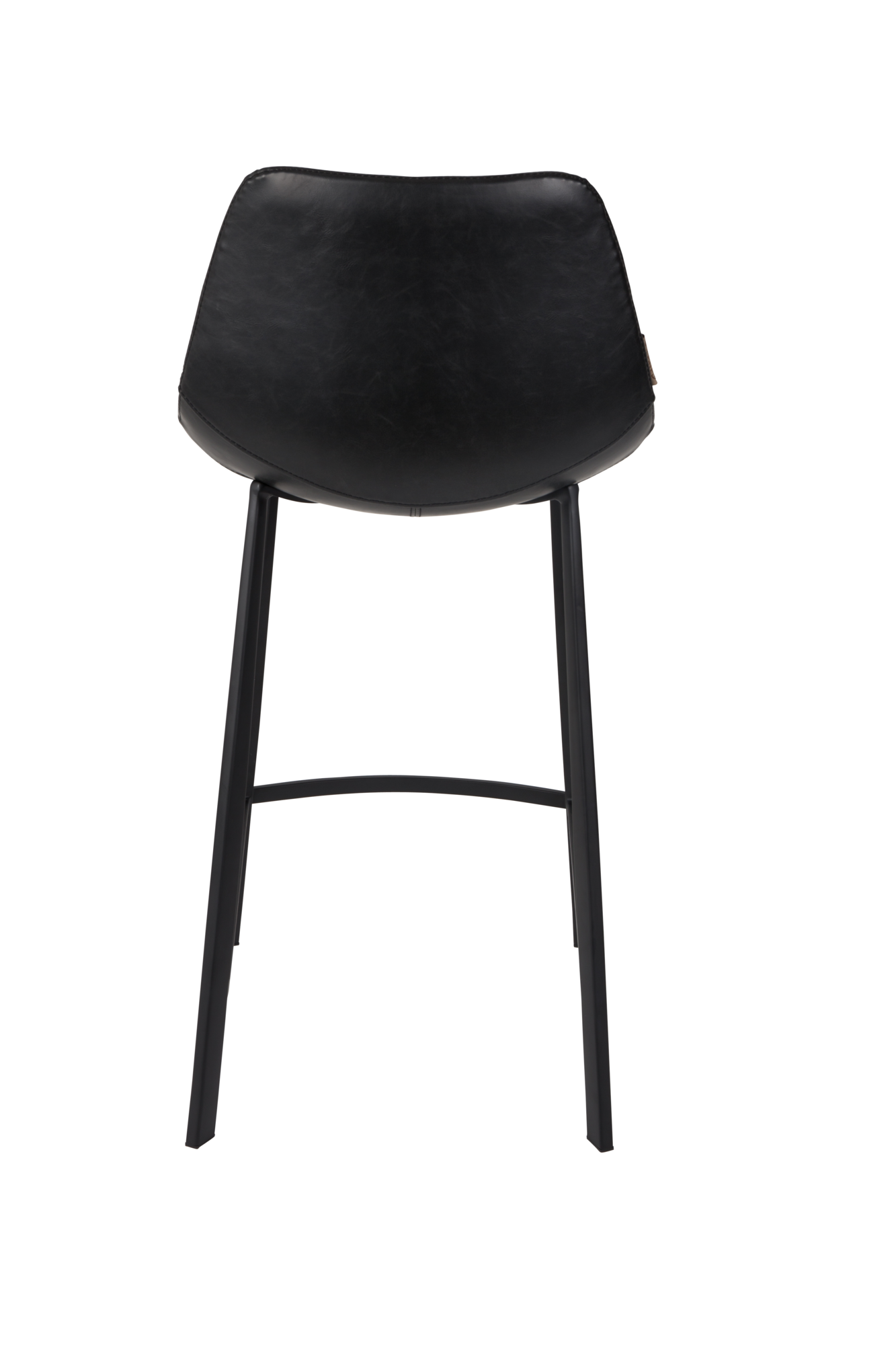 Barkruk Franky (zithoogte 65 cm) zwart - set van 2
