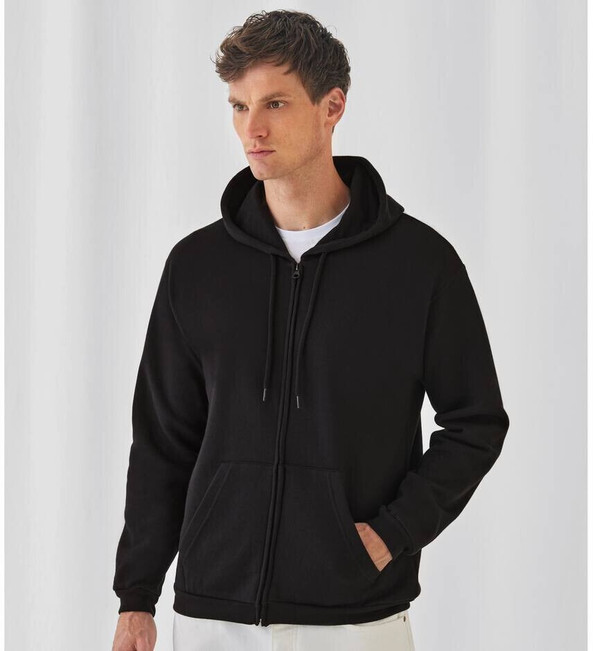 B&C ID205 - Sweat À Capuche Zippé