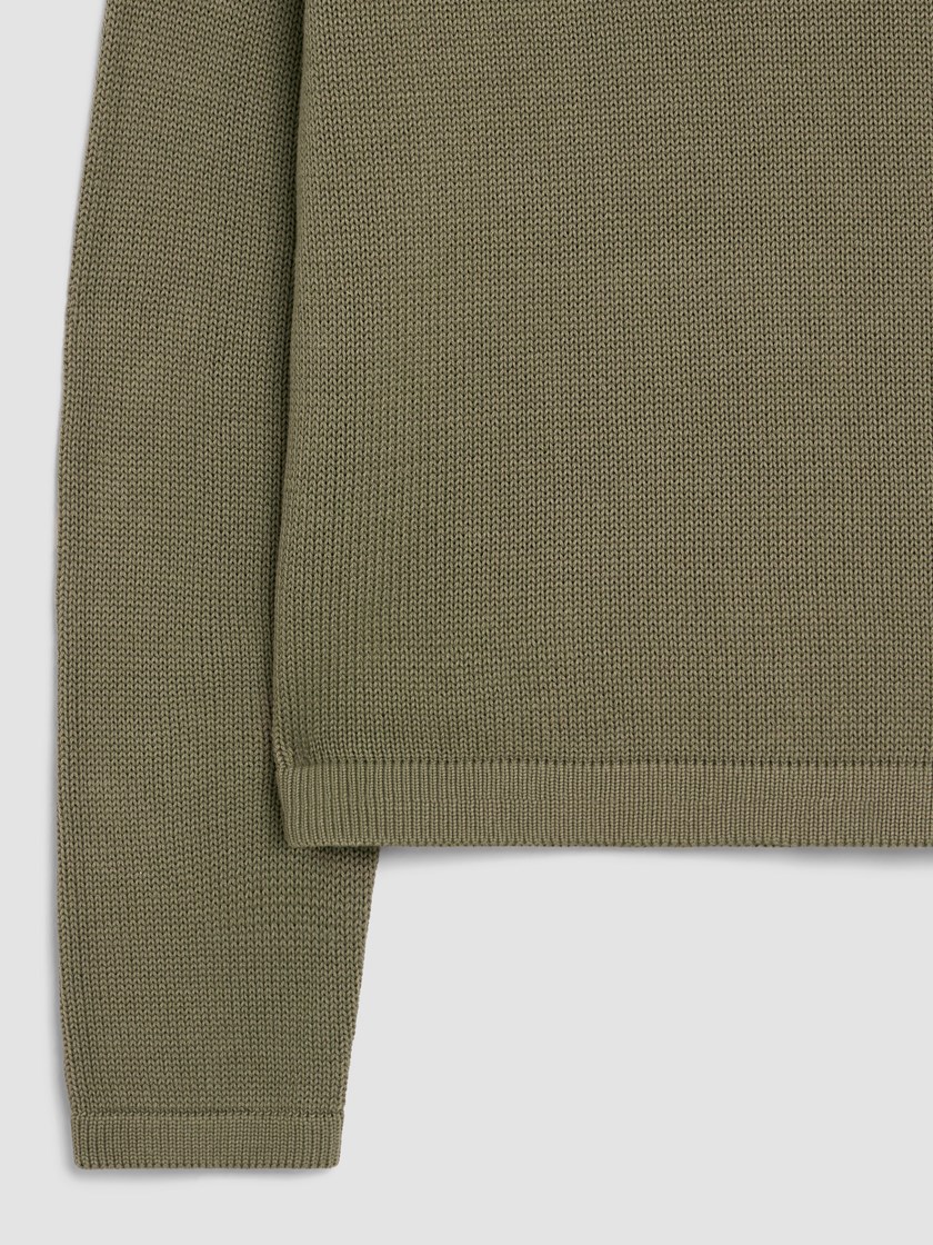 Malou genser Oil Green