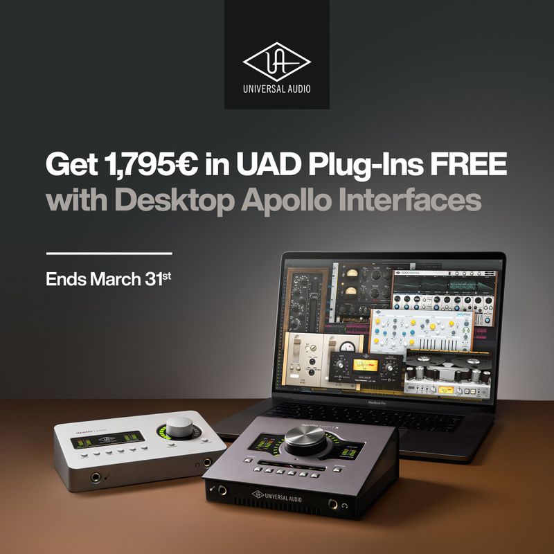 Universal Audio - APOLLO TWIN MKII DUO HE - Audio-interface - Grijs