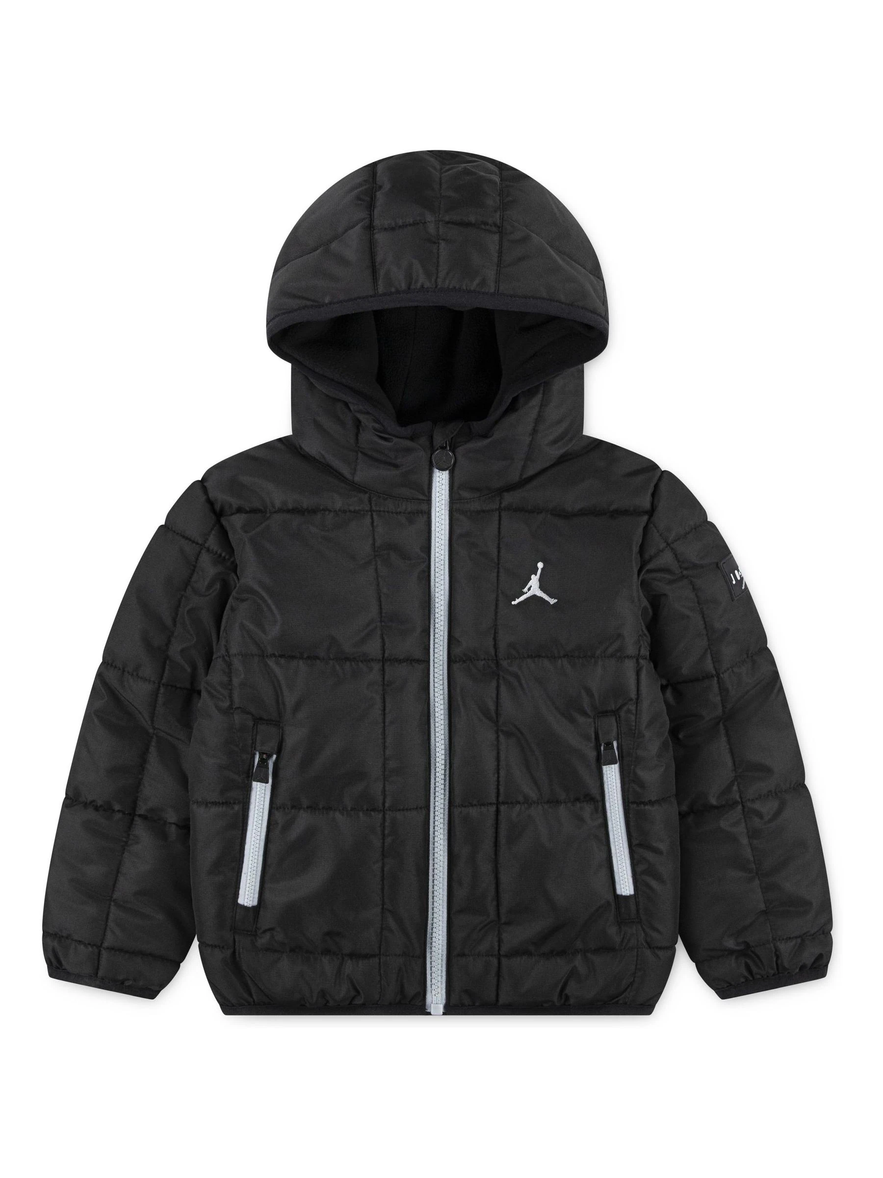 Jordan Jumpman Logo Puffer Black Jacket