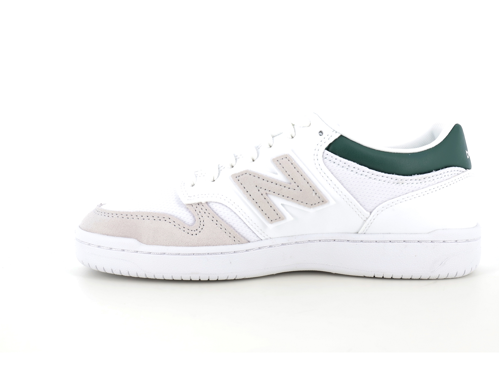 New balance a-BB480LKD Matières combinées Blanc Vert