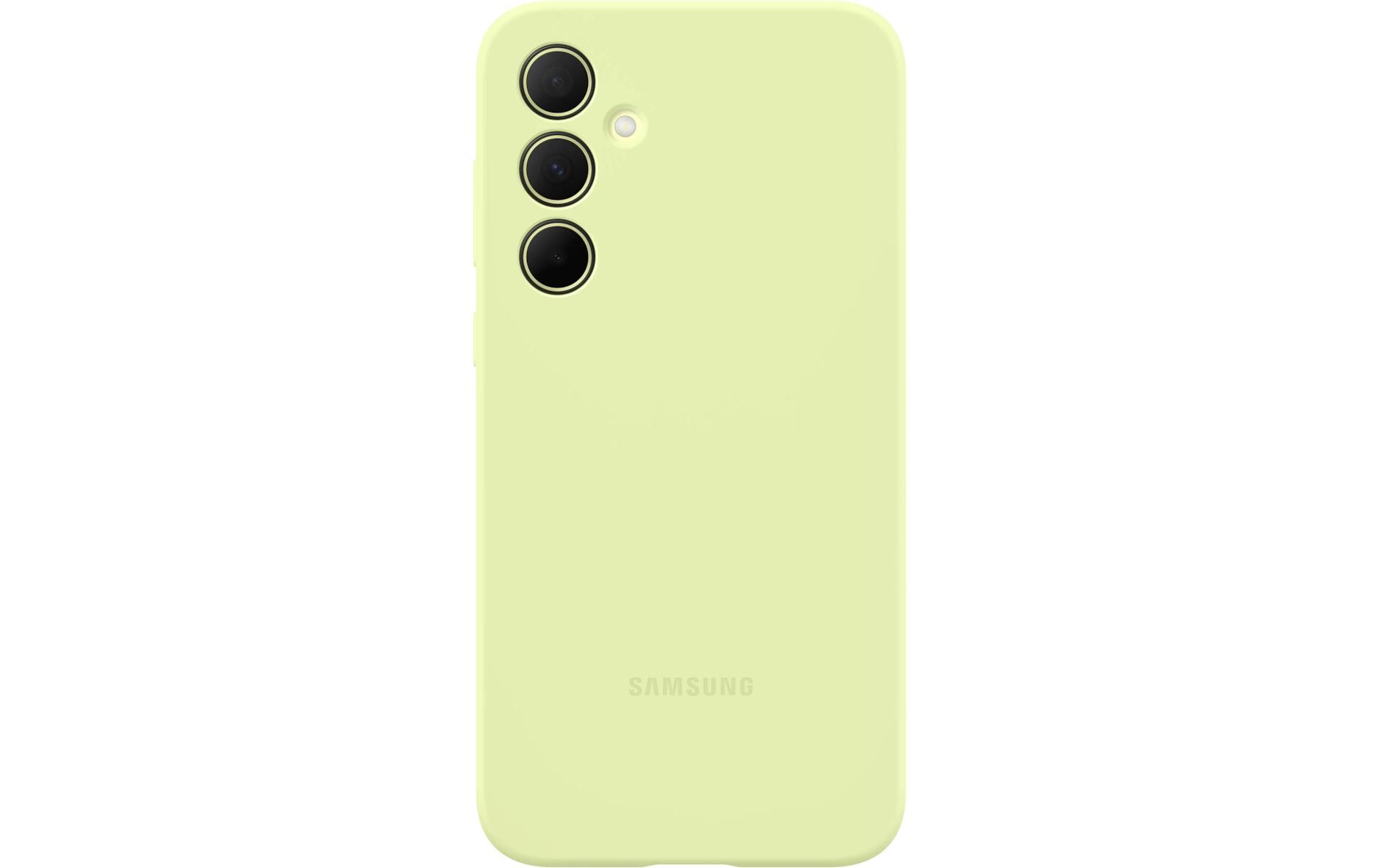 Back Cover Silicone Galaxy A35 5G LimeSchutzhülle für das Samsung Galaxy A35 5G