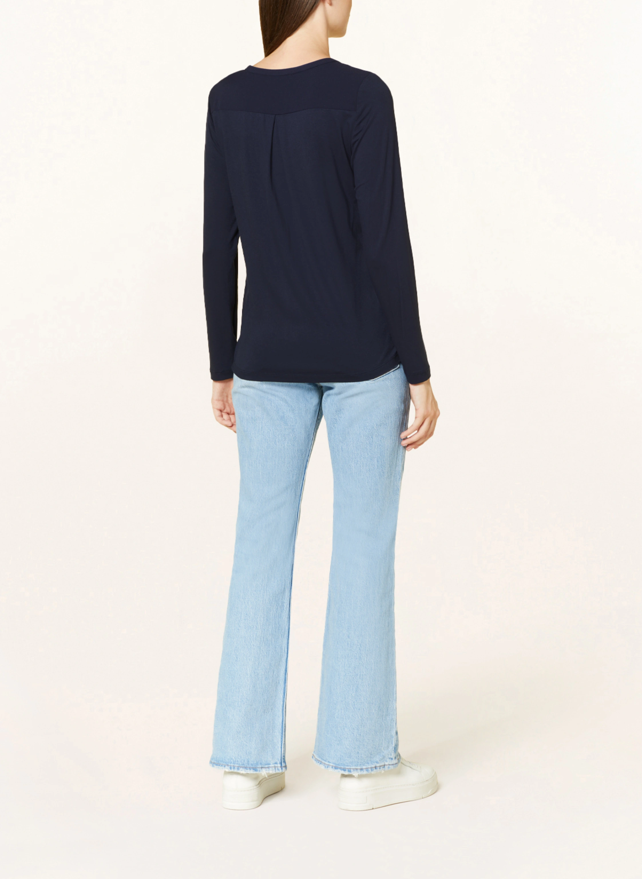 Smith & Soul Blusenshirt im Materialmix