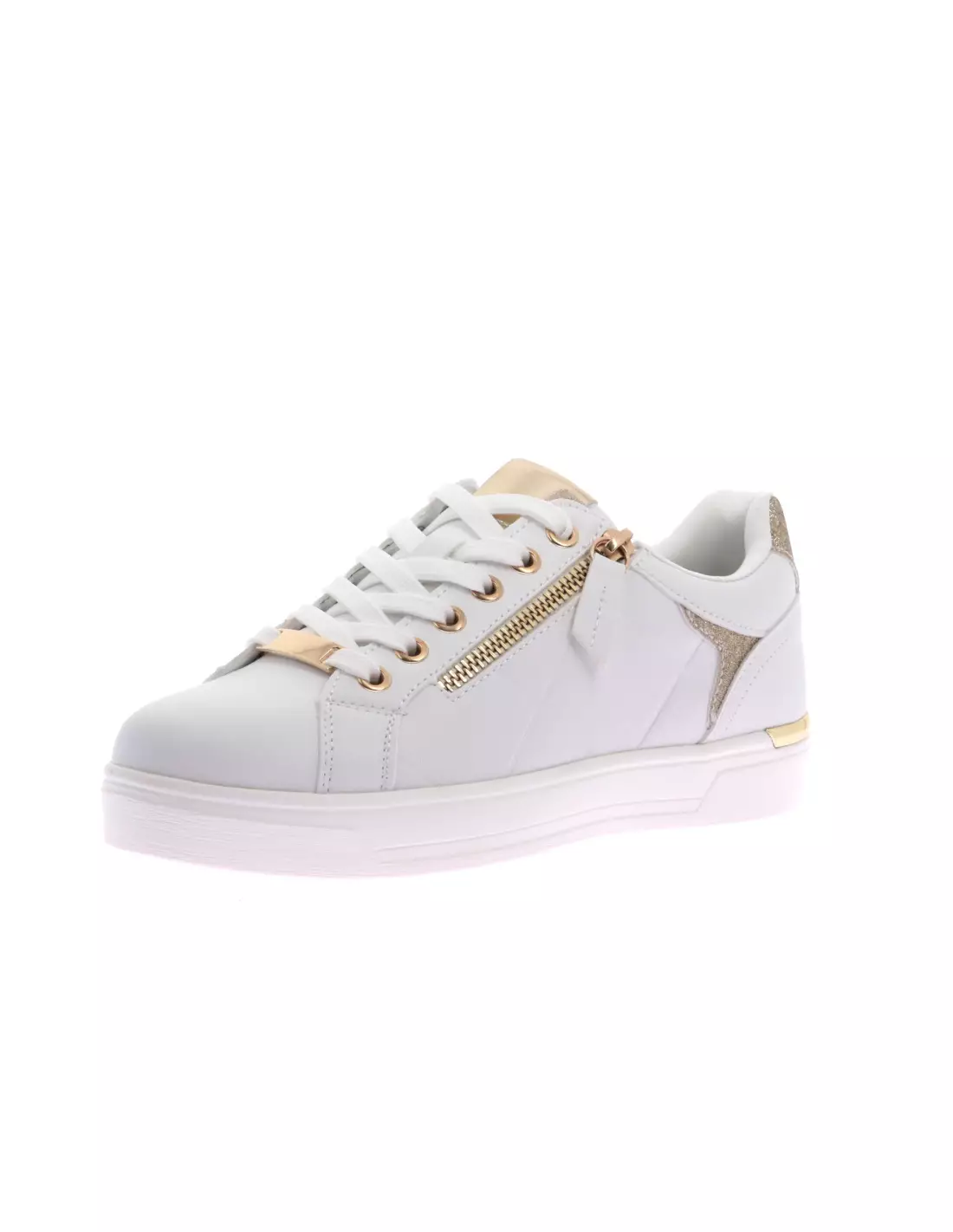 CLAUDIA GHIZZANI 2AA2110101 - Baskets 1185Whitegoldpu