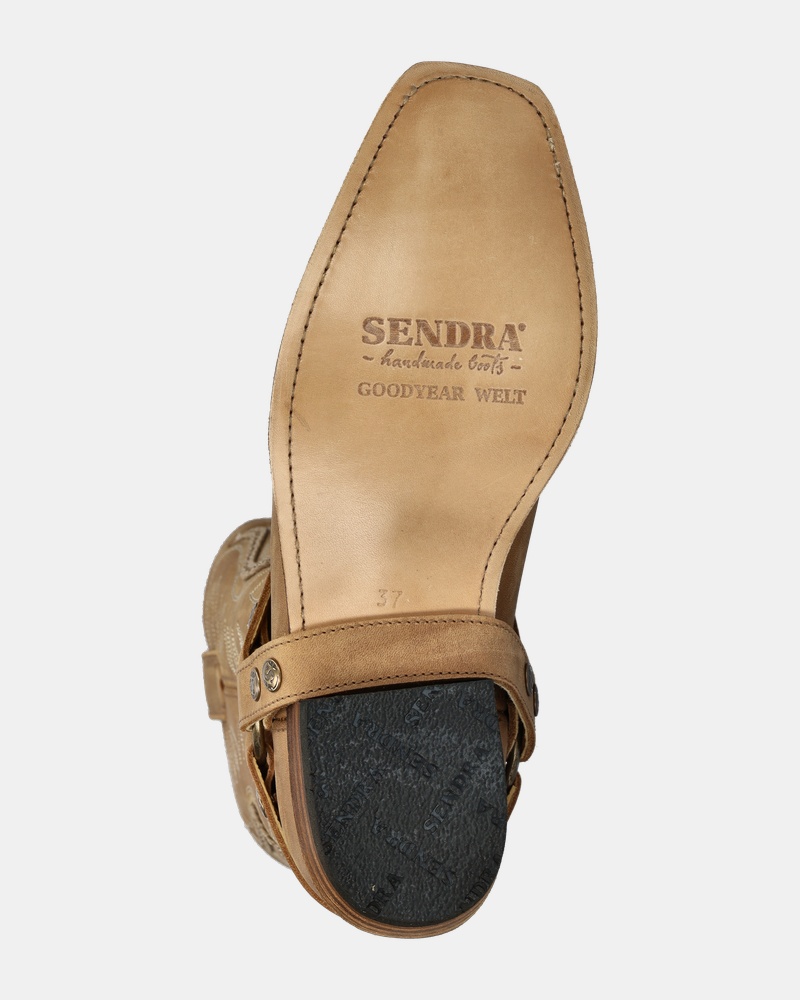 Sendra Seta Bikerboots  - cognac