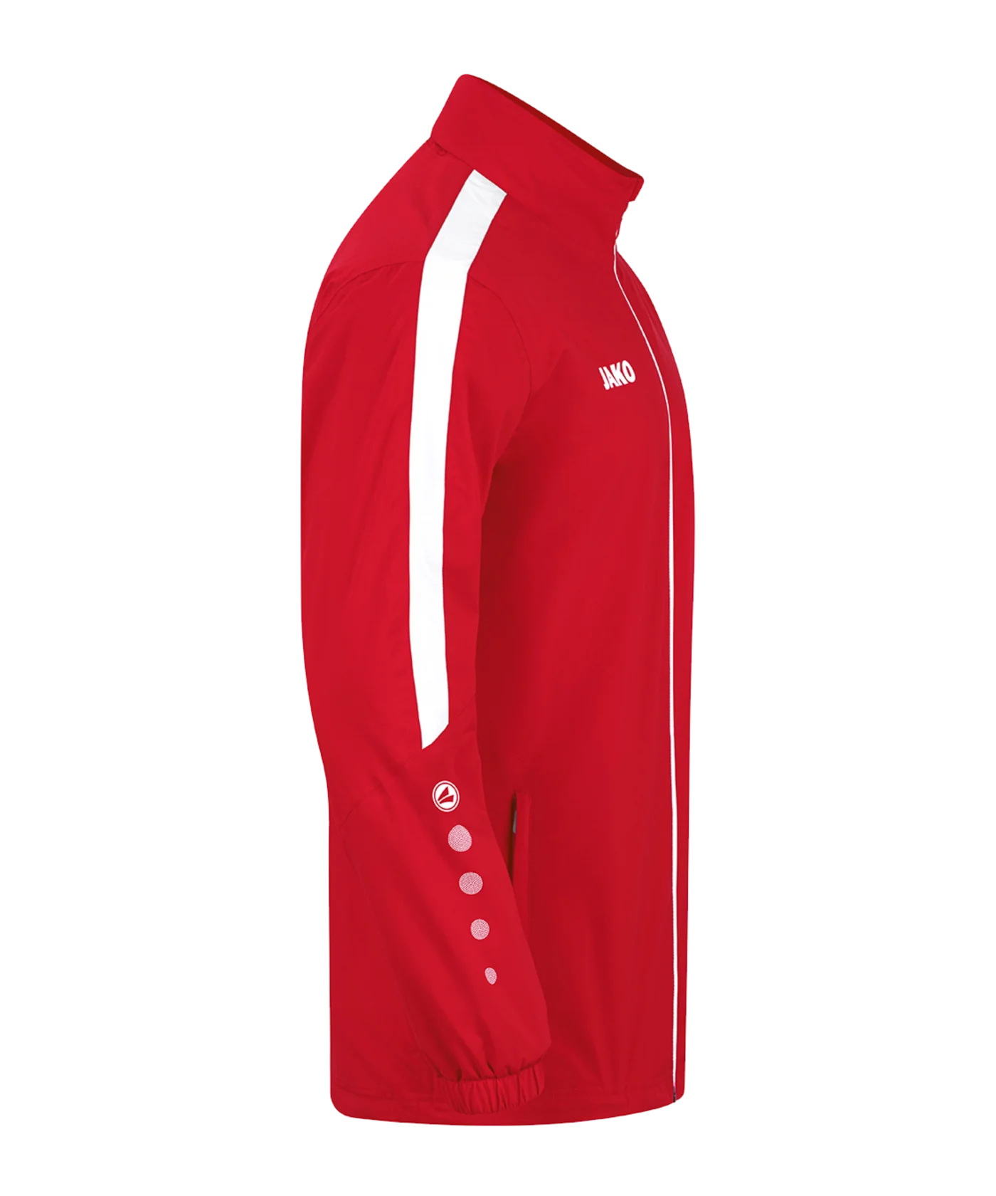JAKO Power Allwetterjacke Rot Weiss F100