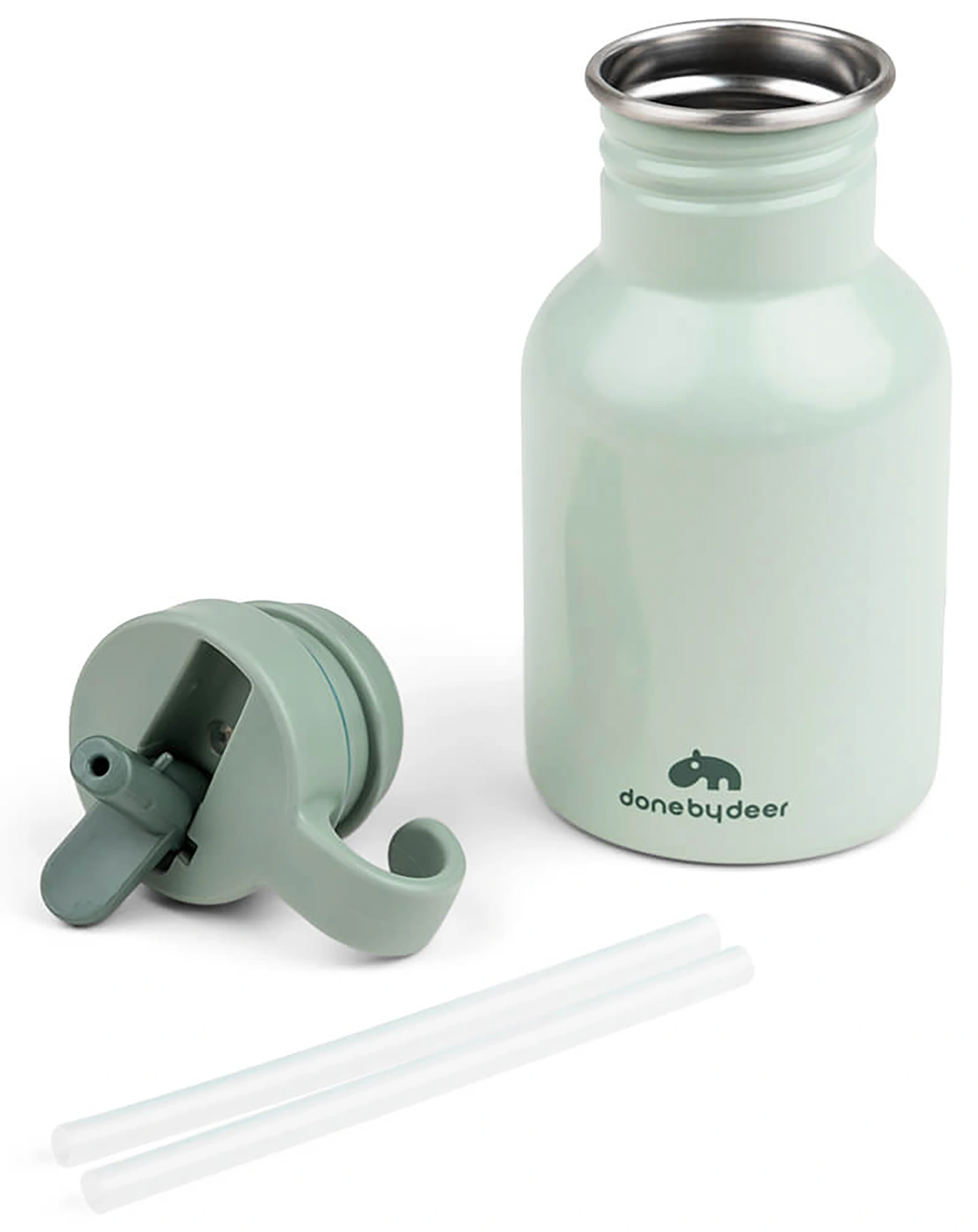 Edelstahl-Trinkflasche CROCO (350ml) in grün