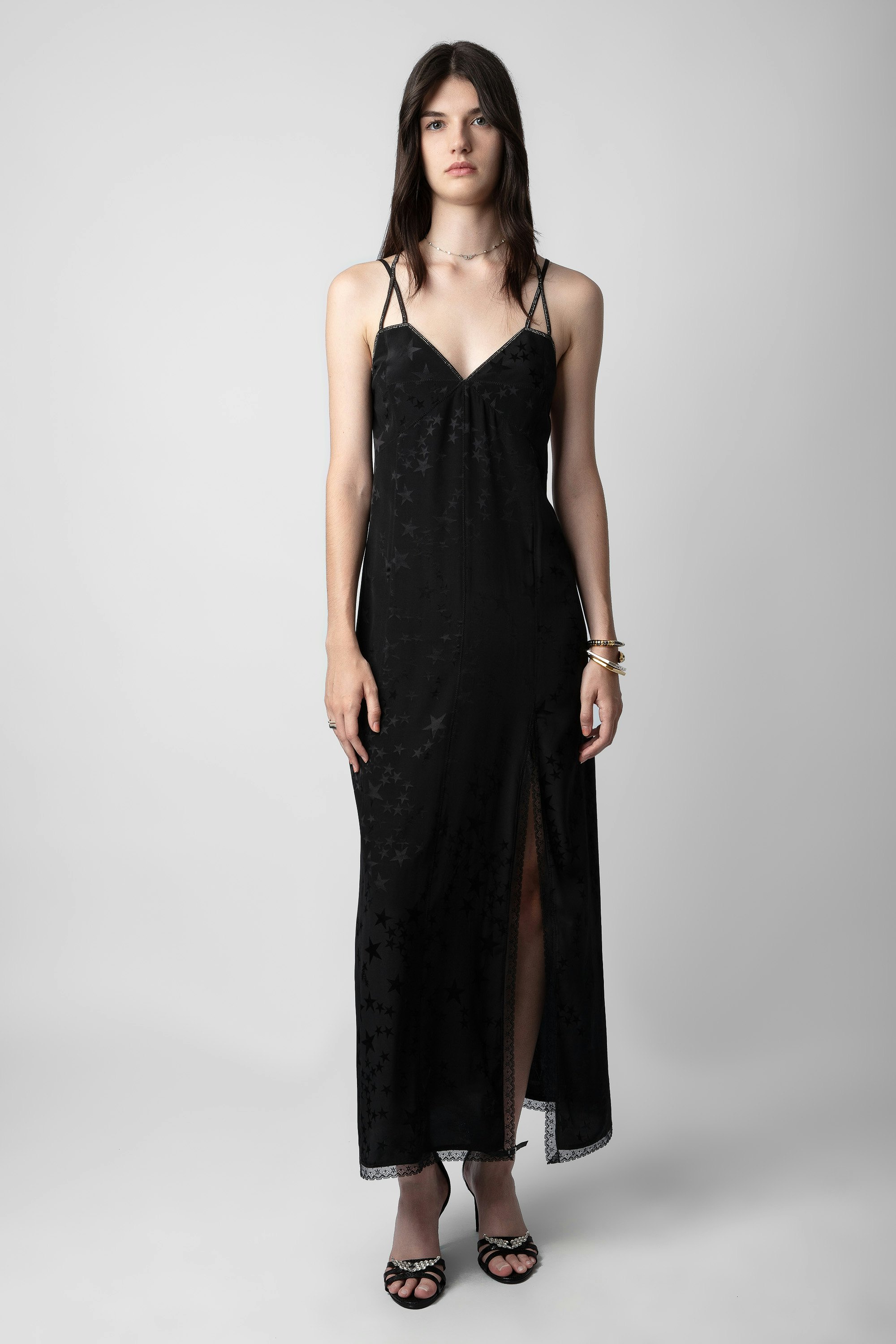 Robe Rohal Soie Jacquard