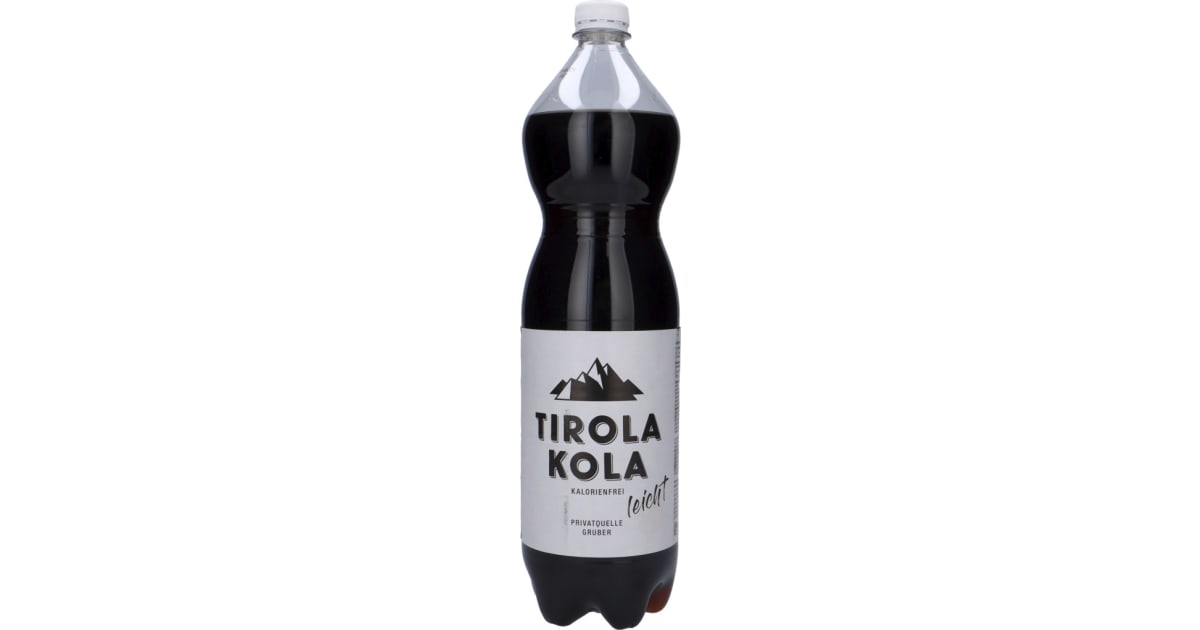 Privatquelle Gruber Tirola Kola leicht 1,5L PET (Einweg)