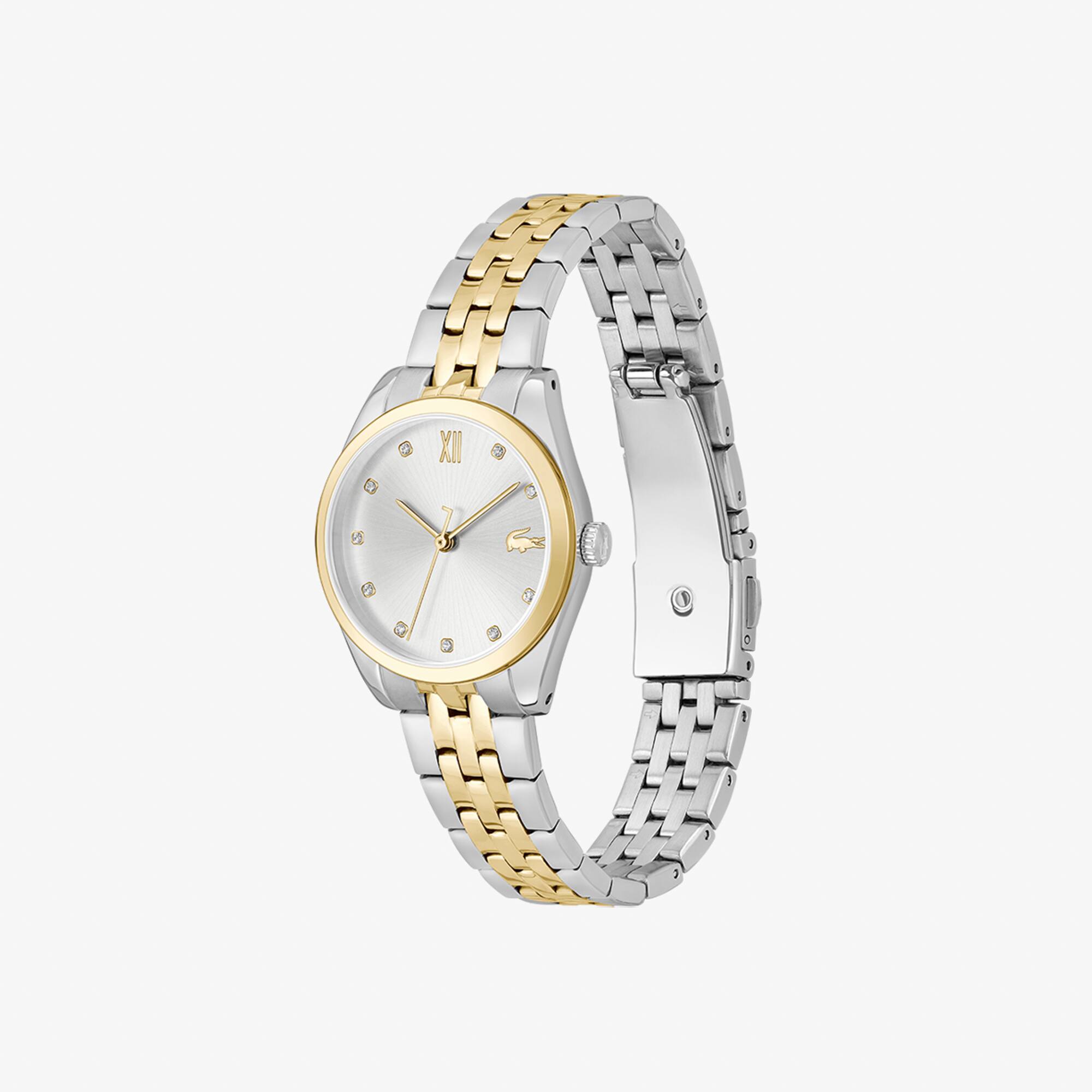 Zweifarbige Tuilerie Dreizeigeruhr Uhren - Weiss - Lacoste - Damen