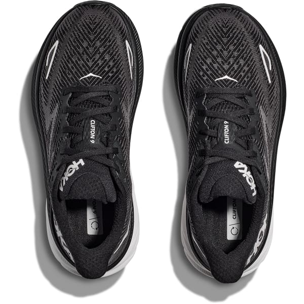 Chaussure running HOKA ONE ONE CLIFTON 9 W BLACK / WHITE